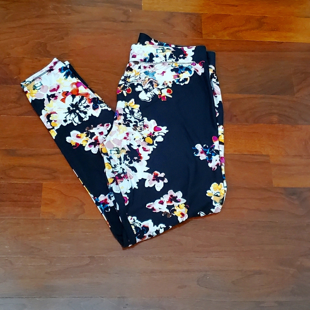 Floral leggings